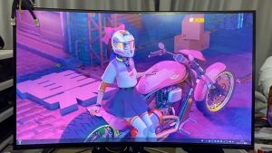 POW PC Gaming Monitor: 27 Inch Curved & 24 Desktop IPS Frameless Monitors