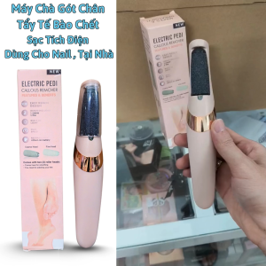 Máy Chà Gót Chân Tẩy Tế Bào Chết Sạc Tích Điện Giúp Loại Bỏ Nhanh Da ChếtDùng Cho Spa Nail Tại Nhà .