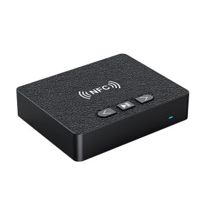 kebidumei | Kebidumei NFC Wireless Bluetooth 6.0 Adapter Audio Receiver 3.5mm AUX RCA USB U-Disk Playback HIFI Stereo Music With Microphone
