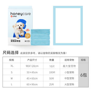 Ultra-Thin Honeycare Pet Dog Training Pads Waterproof Leak-Proof Absorbent Urinal Mat Good Luck Household Instruction Pad