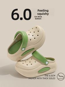 Women's Summer Outdoor Sandals: High Heel EVA Flat Bottom & Casual Slippers