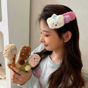 Cute Youth-Looking Large Duckbill Clip 2024 New Arrival Cute Stuffed Female Fall and Winter Side Clip Back Head Hairpin