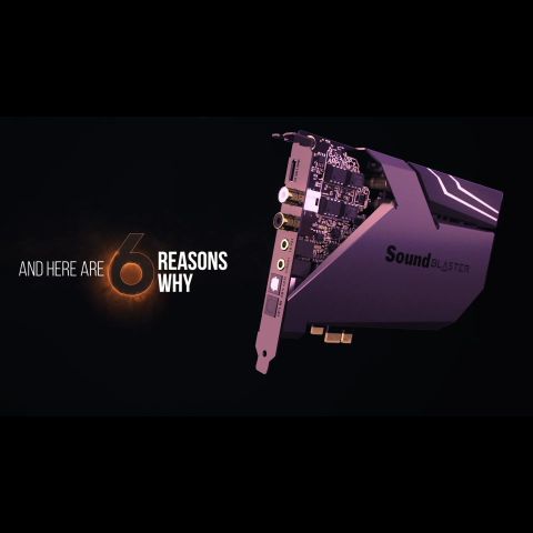 Creative Sound Blaster AE-9 Internal PCIe Sound Card, Ultimate 32-bit ...