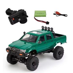 NEW Wpl C64-1 1/16 Rc 4x4 Off-Road Vehicle All-terrain Climbing Truck Remote Control Pickup Truck Simulation Car Model For Kids Gift