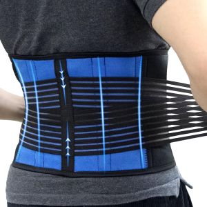 Guoftstars Lumbar Support Belt for Obese peopleBack Support Belt for Lower Back Pain ReliefHerniated DiscSciaticaInvisible Lumbar Spine Protection BeltBreathable Posture Corrector Plus Size S-6XL 护腰带