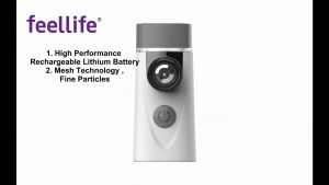 VMED Rechargeable Portable Handheld Mesh Nebulizer Air Pro II