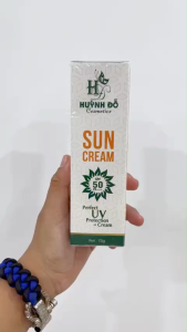 Kem Chống Nắng Huỳnh Đỗ Cosmetics Giá Sỉ Chính Hãng 70g Phiên Bản Mới