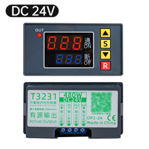 DC12V/24V AC110-220V T3231 Multi-function Cyclic Timing Delay Relay Timer Control Switch LED Display Programmable Relay Module