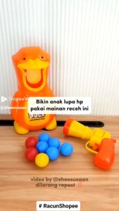 Mainan Anak Hungry Duck Feeding Game 11pcs YG16