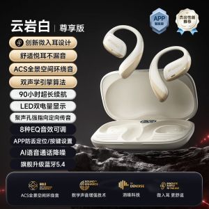 Sansui T19 Wireless Bluetooth Earphones Bone Conduction Noise Reduction Hanging Ear Style Sports Running Special Waterproof Small Cloud Box