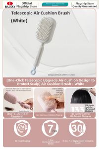 IMLUCKY | Puffing Top Scalp Massaging Hairbrush