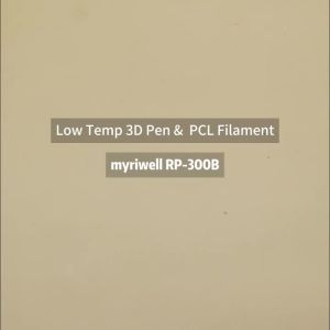 Myriwell RP300B Upgrade 2.0 Low Temperature 3D Pen with Multi-Color PCL Filament Perfect New Year & Christmas Gift for Kids
