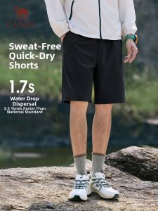 CAMEL | Quick Drying Thin Summer Running Shorts for Men Casual and Loose Fit