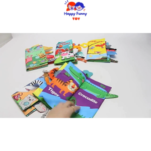 TOY😊พร้อมส่ง💯 หนังสือผ้า 3D พร้อมยางกัด ปลอดภัยไร้สารอันตราย เสริมสร้างพัฒนาการ 0-3 ปี ของเล่นปฐมวัย หนังสือเด็กเล็ก ของเล่นเด็กเล็ก หนังสือเด็ก