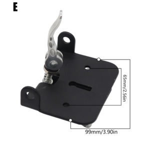 Electric Scooter Seat Post Saddle Clamp Metal Base Lower Tube Accessories.