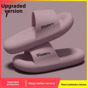 MONLEYTA | Womens Summer Thick Bottom EVA Anti-Slip No Odor Foot Feel Slippers Indoor Outdoor Wear Couples Slippers Comfortable Home Shoes