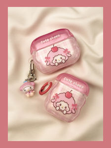 Cute Pink Piano Sheep AirPods Case Wireless Bluetooth Protection Cover for  pro Headphones Soft TPU Second Generation