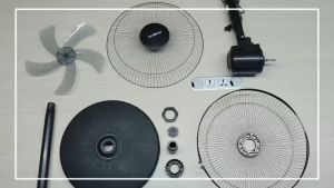electric fan standing fan strong wind Stand fan kipas berdiri Shakeable head stand fan vertical electric fan industrial fan floor fan 16 inch Home Standing Electric Fan Air conditioning fan 风扇