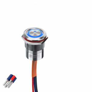 LANBOO | Waterproof Self-Locking Large Current Metal Button Switch 22mm