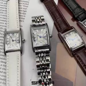 SANDA 1116 2024 Fashion Quartz Movement Womens Watch Luxury Steel And Leather Strap Wristwatch Ladies Dress Watches Simple Hour