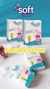 SOFT HEAVEN Kapas Wajah Facial Cotton 50g & Tissue 50sheets 120sheets 200sheets
