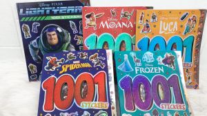Disney 500 Stickers Activity Book / Disney1001 Stickers Book