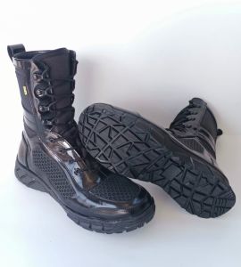 SEPATU PDL JARING TAWON KULIT MENGKILAP