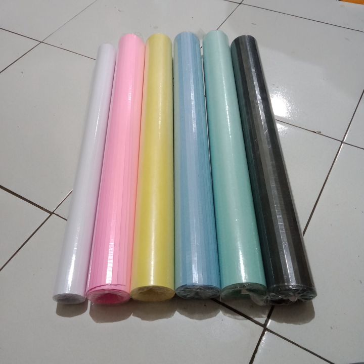 1 Gulung Kertas Karton Manila Warna Warni isi 5 Lembar