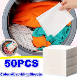250Pcs Laundry Color Absorbing Paper Anti-dyeing Laundry Tablets for Washing Machine Clean Clothes Color Catcher Sheets