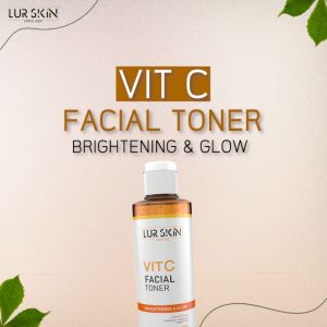 LUR SKIN TONER VITAMIN C 🔥 พร้อมส่ง ส่งฟรี วิตามิน ซี ผิวขาวใส กลูกระชับ รูขุม 250 ml (1 ขวด)