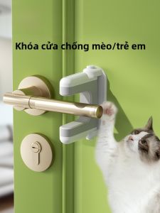 Khóa an Toàn Chống Trẻ Em Mèo Khóa Cửa Cố Định Chống Mở Khóa Cửa Đa Năng Cho Trẻ Em Và Thú Cưng Khóa Cửa Chống Trẻ Em