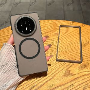Thin Clear High-end Simple Anti-drop Magnetic Wireless Charging Protective Case