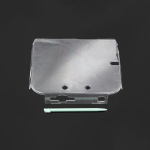 1Set Clear Crystal Protective Shell For 2DS Hard PC Anti-Scratch Protective Case Cover with Stylus Touch Pen