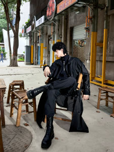 ชุดฮันฟูคอปกติสำหรับผู้ใหญ่ ฤดูใบไม้ผลิและฤดูร้อน ชุดทำงานแบบลำลอง ชุดฮันฟูสำหรับผู้ชายและผู้หญิง