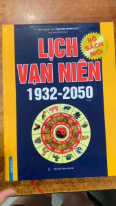 Sách - Lịch vạn niên 1932 - 2050 (bộ sách mới)