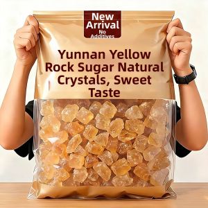 Pure Cane Brown Crystal Rock Small Chunks Ice Sugar