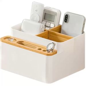 Large wood tissue holder for table mutifunctional napkin holder tissue box dispenser tissue holder for kitchen tissue holder with phone holder desktop storage box organizer tissue holder with organizer tissue holder for restaurant tissue case for car 2025