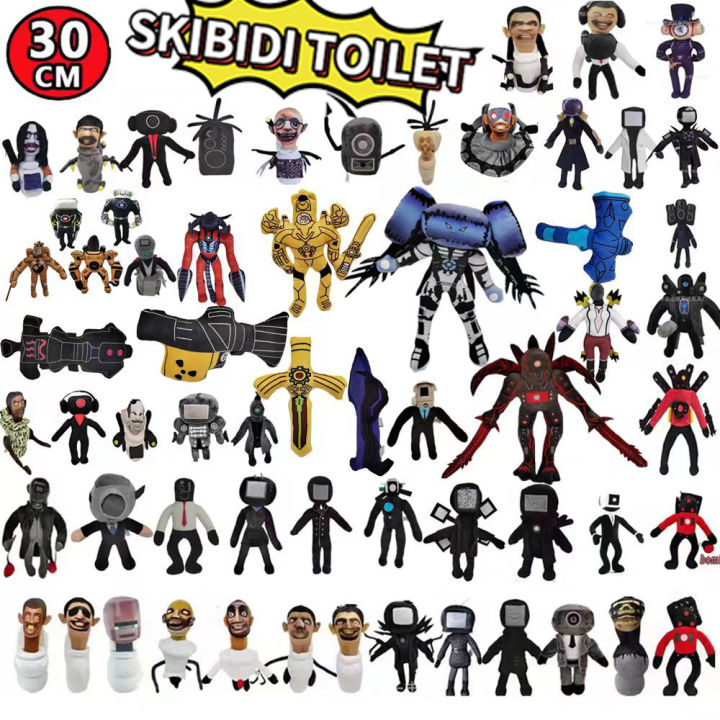 30Cm Skibidi Vệ Sinh Sang Trọng Đồ Chơi Titan Nhân Vật Truyền Hình Với Loa Người Quay Phim Tính Năng PP Mềm Đầy Bông Phim & Truyền Hình Lấy Cảm Hứng Từ Quà Tặng Cho Mọi Lứa Tuổi
