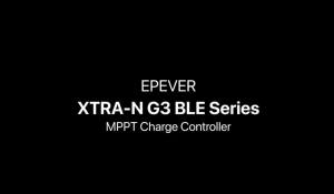 EPEVER 10/20/30/40A MPPT Solar Controller Built In Bluetooth 12V 24V 48V XTRANG3BLE 60/100/150V PV Panel Can Lithium/No Battery