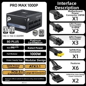 MSI | White Gold Rated Power Supply