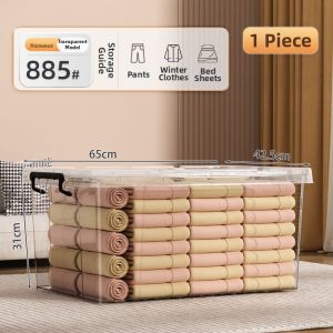 Transparent Large Capacity Storage Box