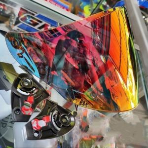 kaca iridium Flat Visor PNP KYT Kyoto / venom / galaxy / dj maru / JPN Galaxy / G2 Dynamic JS Armor