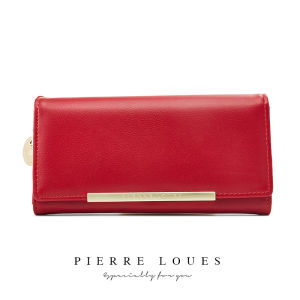 2026 New Korean Style Pure Color Two Fold Large Capacity Ladies Wallet Multi Card Slot Long Size Leather Clutch Bag