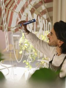 Filolang Large Wide Head Marker Pen for Glass Graffiti Advertising Writing Blackboard Erasable Water-Based POP Colorful Graffiti