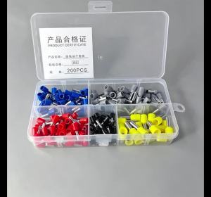 1Set Electrical Tube Insulated Terminal VE Tubular Crimp Terminals Wire Cable Connector Ferrules Terminal Connectors