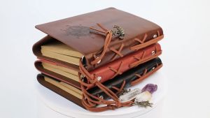 Diary สมุดบันทึก สมูดไดอารี่ (มีให้เลือก 3 ขนาด) Daily Planner Diary สมูดแพลนเนอร์ แพลลักษณ์ การแสดงชื่อผู้อ่าน ไดอารี่ แนววินทจ ไดอารี่ย้อนยุค