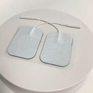 4pcs Massage Therapy Electrode Pad Nerve Muscle Stimulator Patch Adhesive Pads For Tens Machine