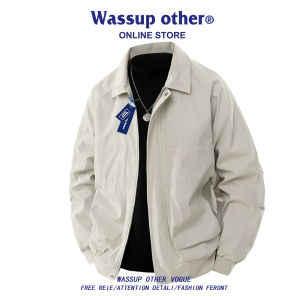 WASSUP ISSUE | Spring Fall American Flight Jacket Men