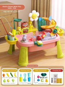 YAOLAN | Dishwasher Water Park Toy Play Kitchen Faucet