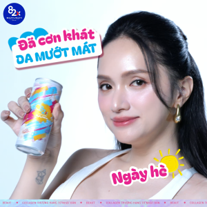 [Pack 4 Lon] Thực phẩm bổ sung Collagen beauty drink 500 miligram miixed with Vitamin C 70 miligram pink guava flavor (82X BEAUT BRAND)  (245ml/Lon)